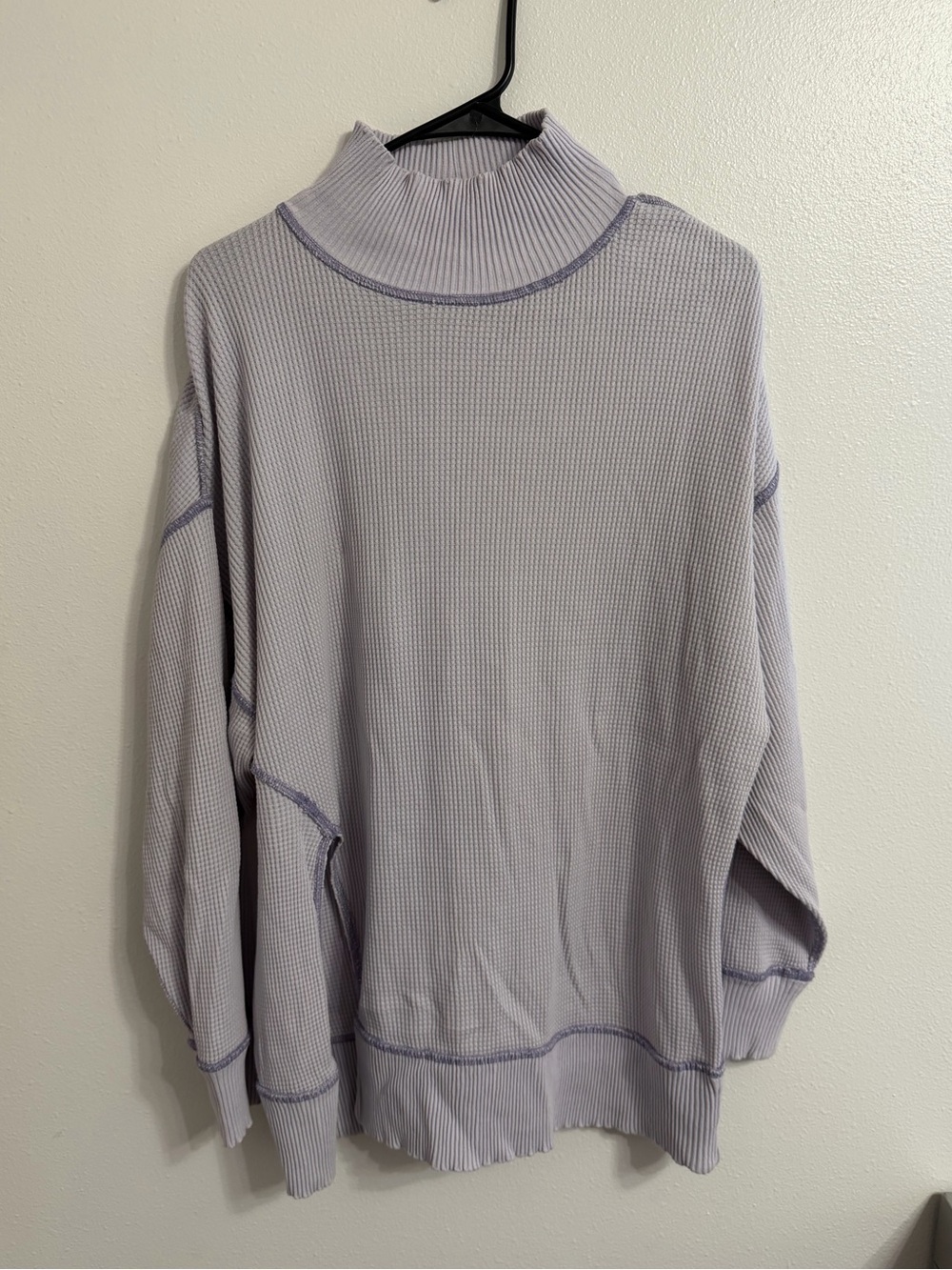 Urban Outfitters Waffle Knit Mock Neck